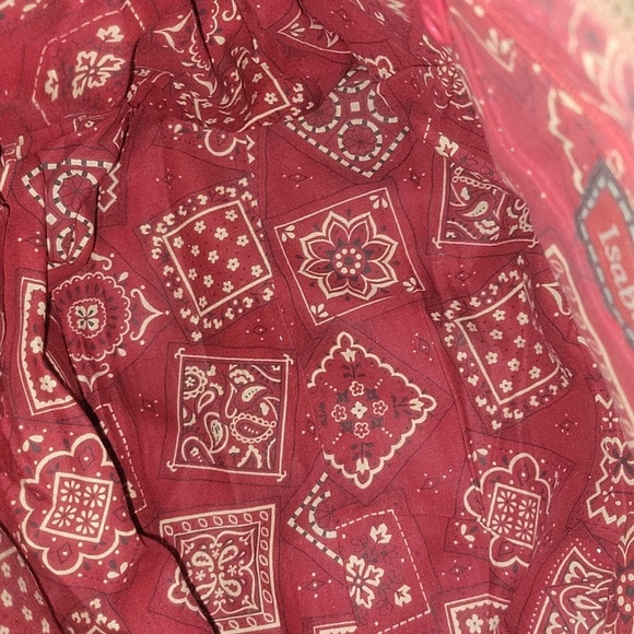 Isabella Fiore Beaded/ Embroidered Brown Leather Tote Shoulder Bag - Picture 11 of 14